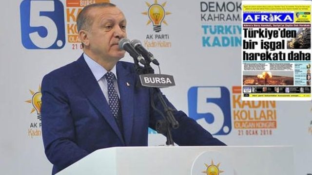 Erdoğan dan tepkisinin ardından KKTC deki gazete saldırıya uğradı